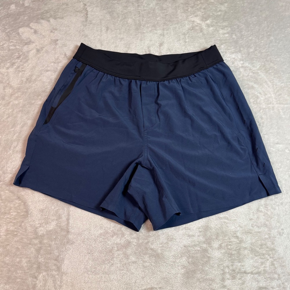 NWOT Ten Thousand Mens The Interval 5 inch Short Bike S Navy Blue Unlined